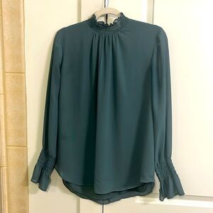 Green Ann Taylor Blouse